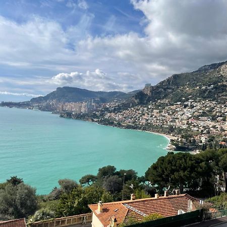Aux Portes De Monaco Superbe T3 Vue Mer โรกบรูน-กัป-มาร์แต็ง ภายนอก รูปภาพ