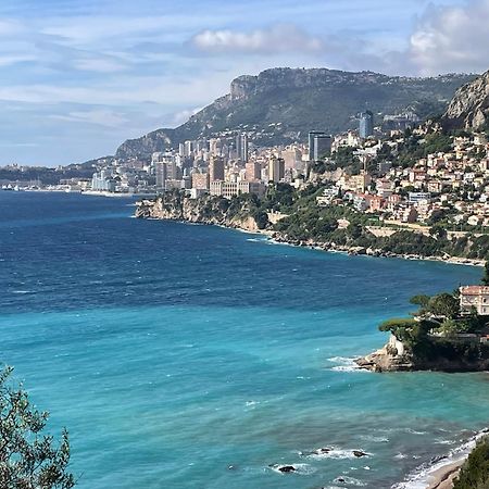 Aux Portes De Monaco Superbe T3 Vue Mer โรกบรูน-กัป-มาร์แต็ง ภายนอก รูปภาพ